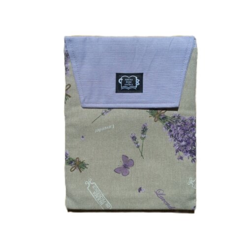 Obal na knihu - levandule